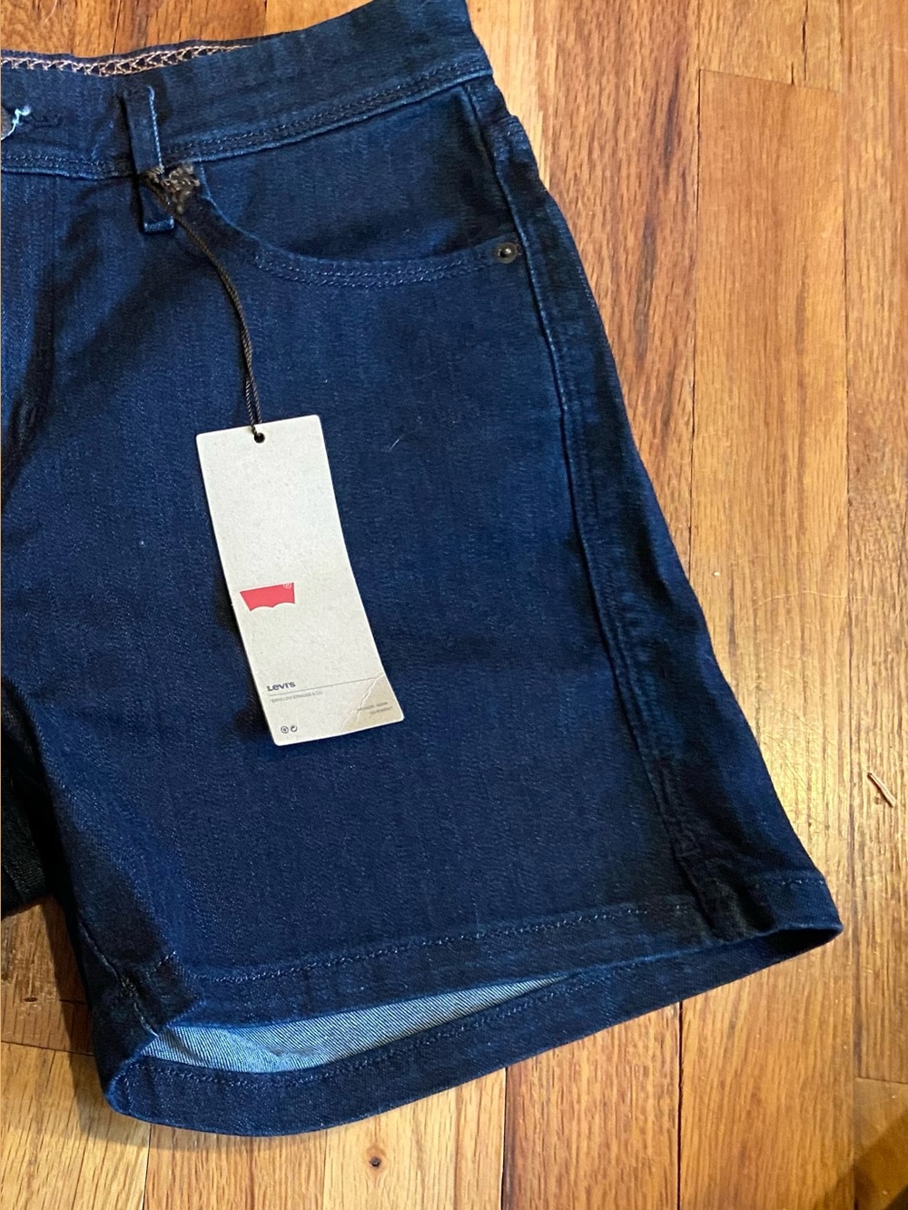 Levi's Women’s Indigo Blue Denim Shorts